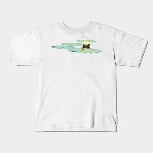 Lily Pads Flowering Kids T-Shirt